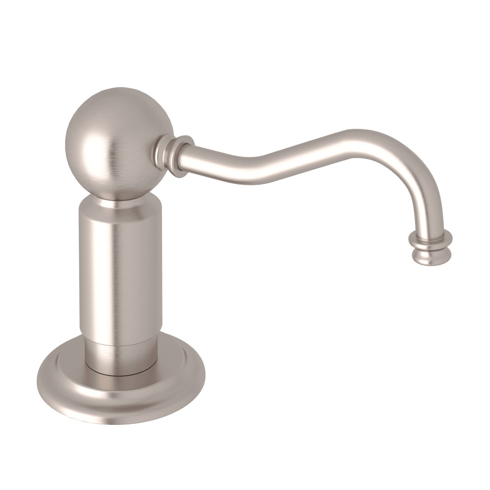 Rohl LS850PSTN Soap Dispenser - Satin Nickel