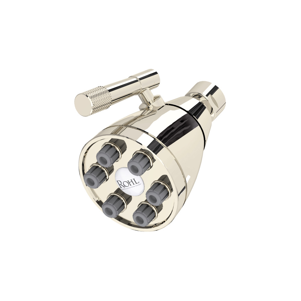 Rohl MB0190PN 3" Multi-Function Showerhead - Polished Nickel