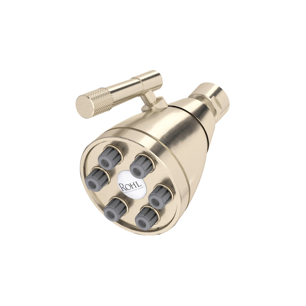 Rohl MB0190STN 3" Multi-Function Showerhead - Satin Nickel