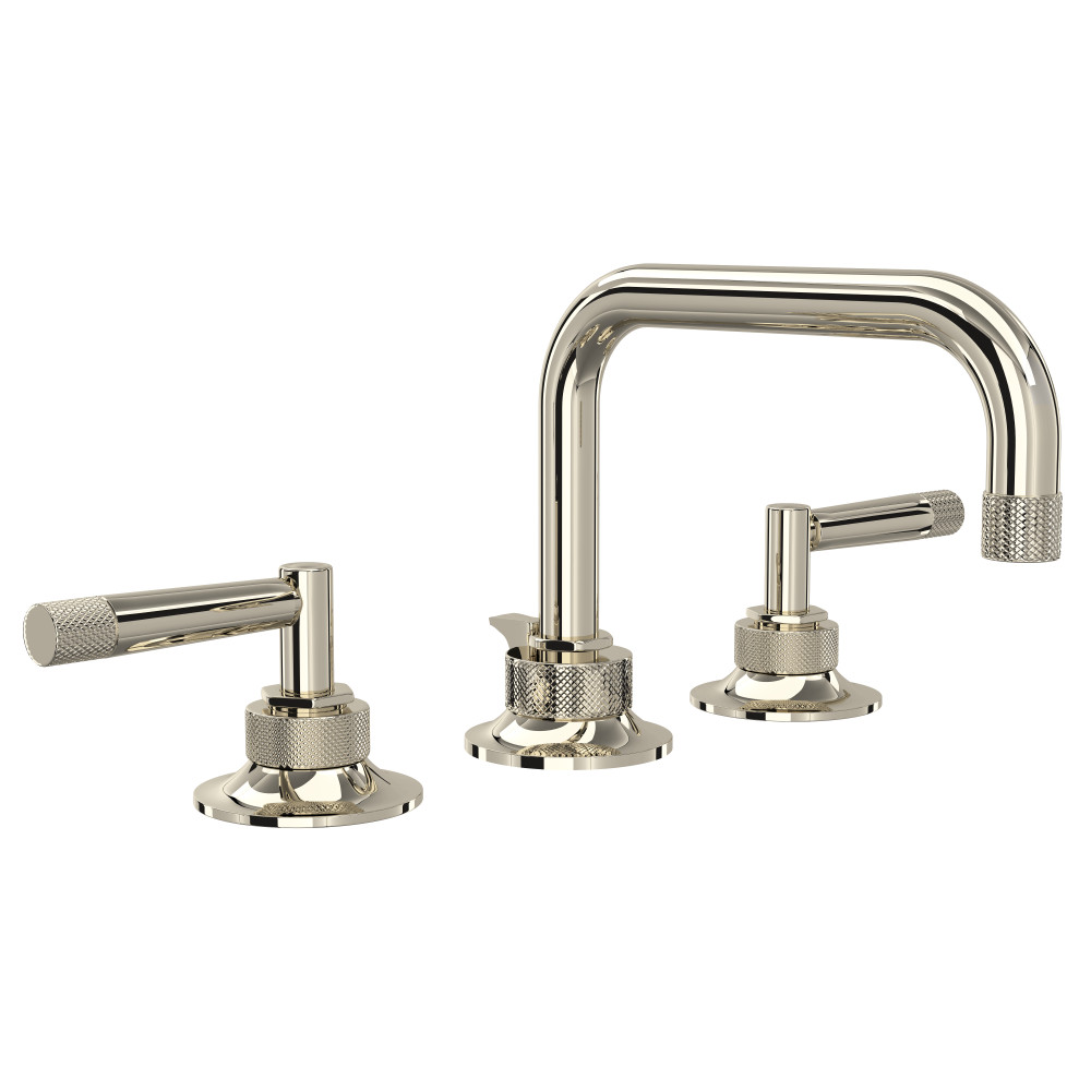 Rohl MB2009LMPN-2 Graceline® Widespread Lavatory Faucet With U-Spout - Polished Nickel