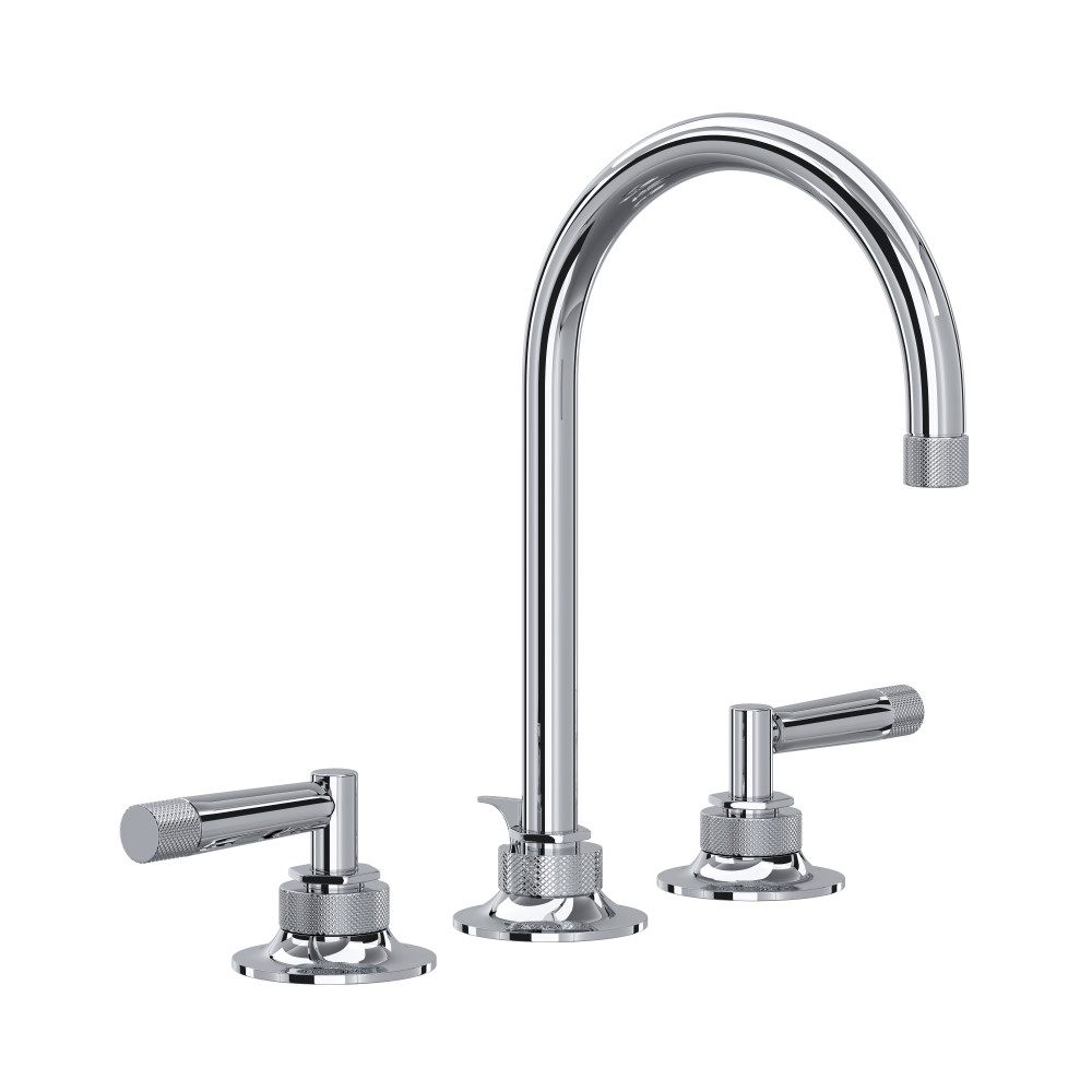 Rohl MB2019LMAPC-2 Graceline® Widespread Lavatory Faucet With C-Spout - Polished Chrome