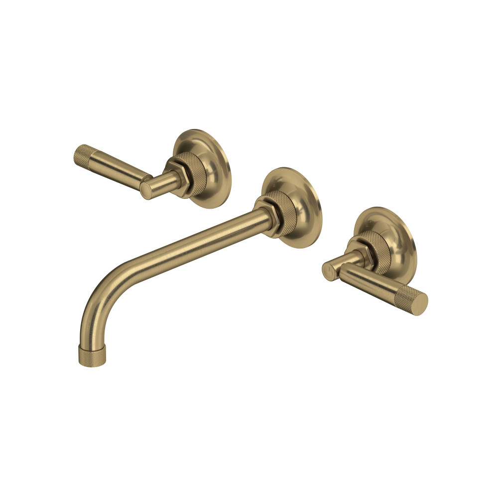Rohl MB2030LMAGTO-2 Graceline® Wall Mount Lavatory Faucet Trim - Antique Gold