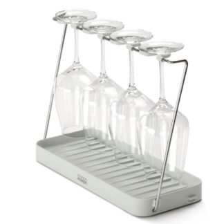 Joseph Joseph 7065034GY DrySmart™ Wine Glass Drying Rack - Grey