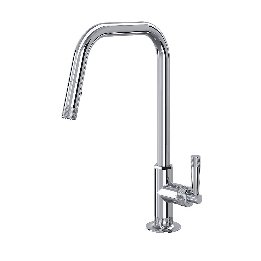 Rohl MB7956LMAPC Graceline® Pull-Down Kitchen Faucet With U-Spout - Polished Chrome
