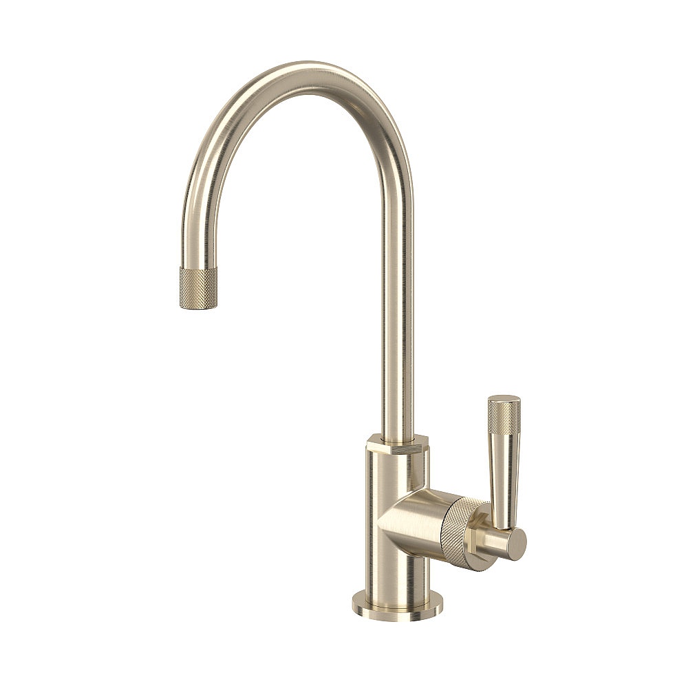 Rohl MB7960LMPN Graceline® Bar/Food Prep Kitchen Faucet With C-Spout - Polished Nickel