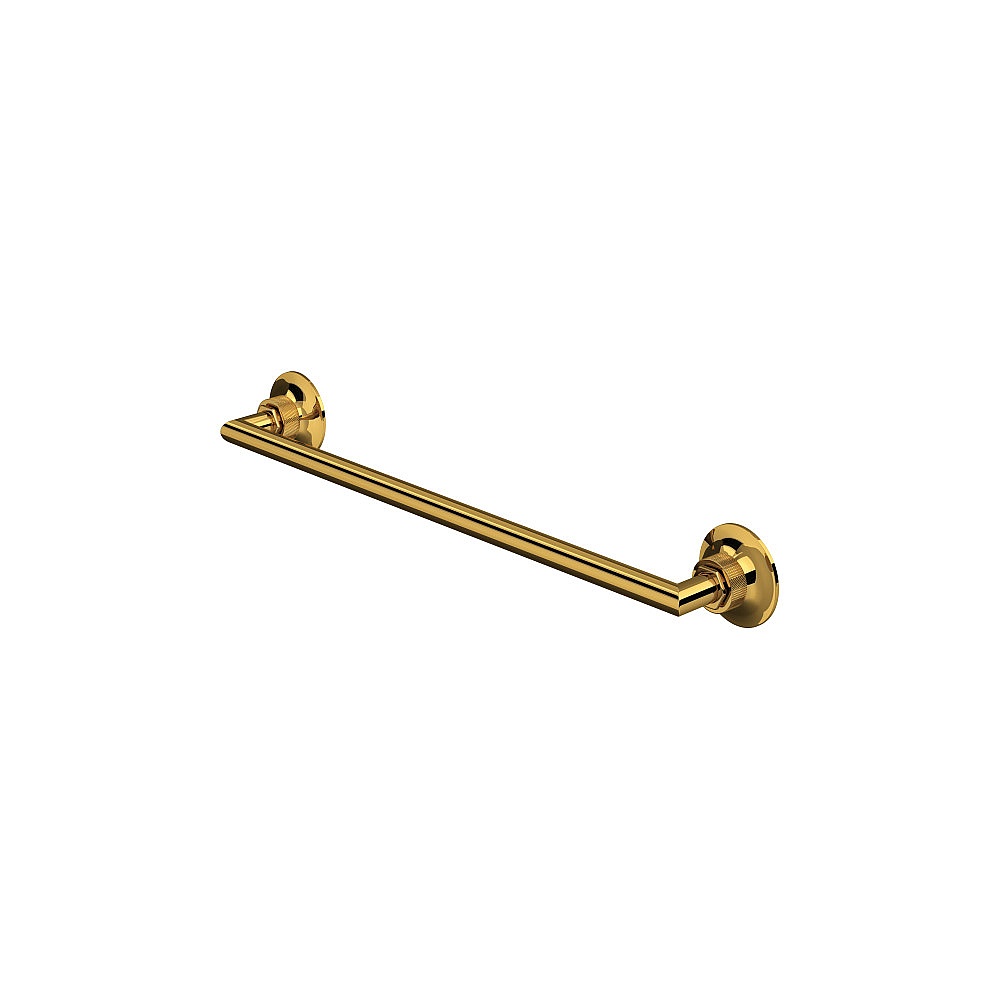 Rohl MBG1/18ULB Graceline® 18" Towel Bar - Unlacquered Brass
