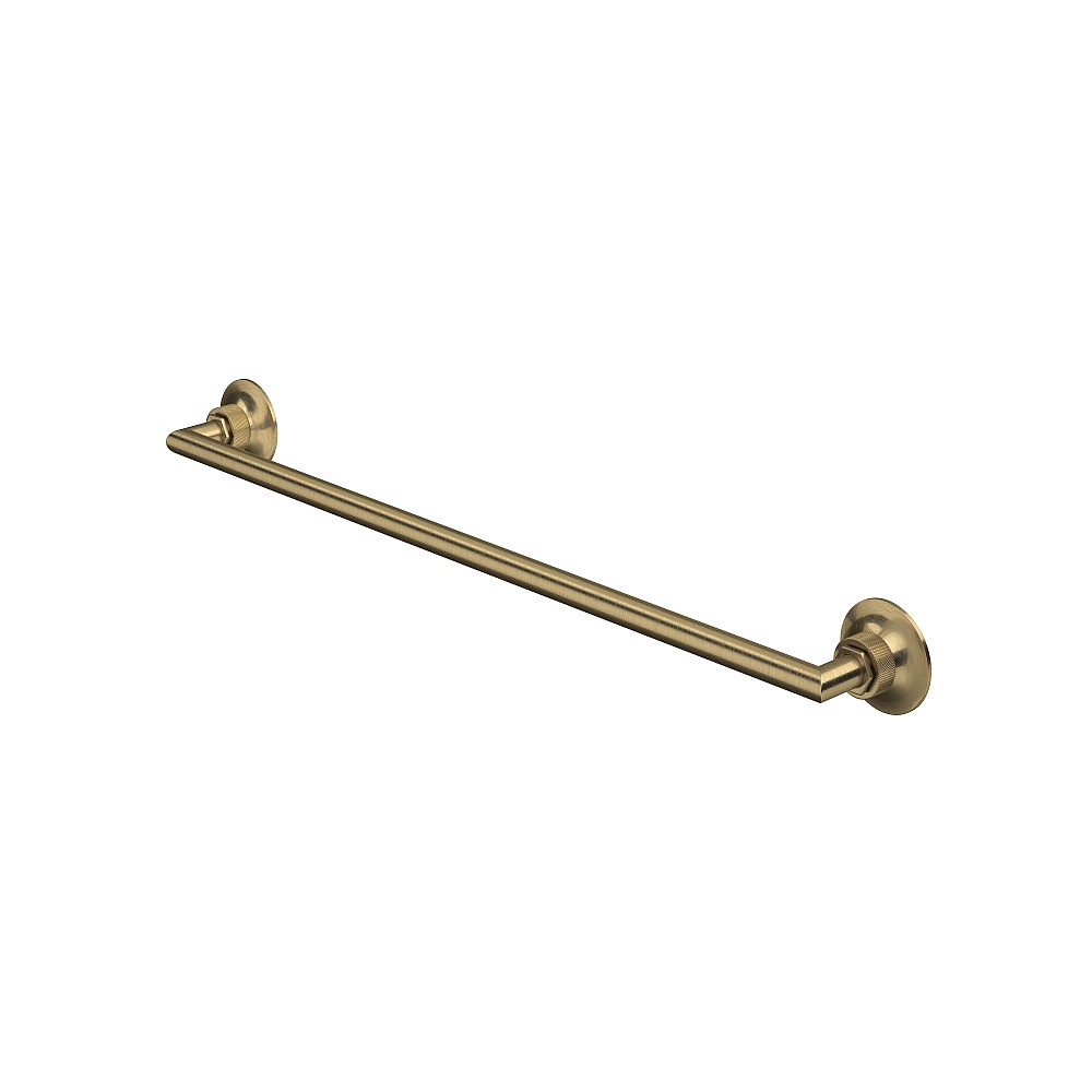 Rohl MBG1/24AG Graceline® 24" Towel Bar - Antique Gold