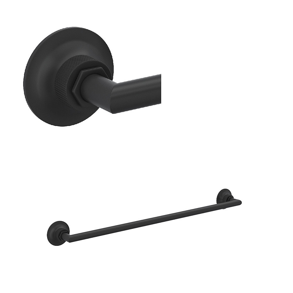 Rohl MBG1/24MB Graceline® 24" Towel Bar - Matte Black