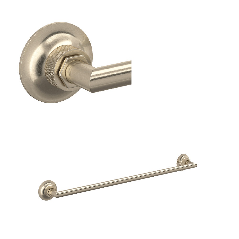 Rohl MBG1/24STN Graceline® 24" Towel Bar - Satin Nickel