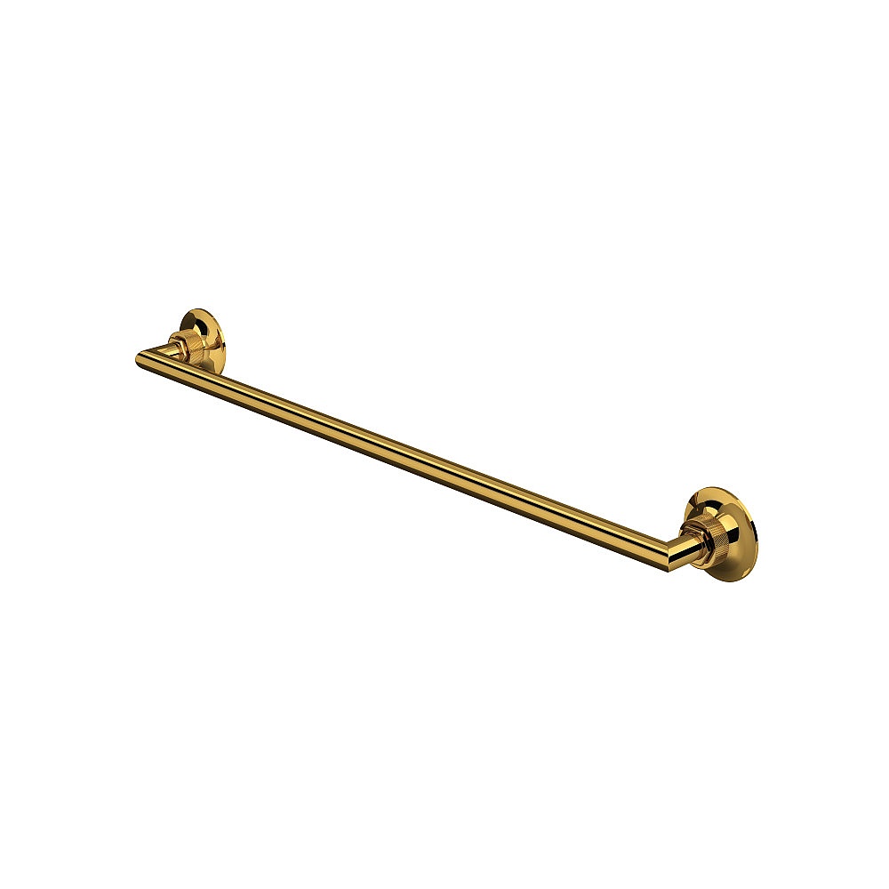 Rohl MBG1/24ULB Graceline® 24" Towel Bar - Unlacquered Brass