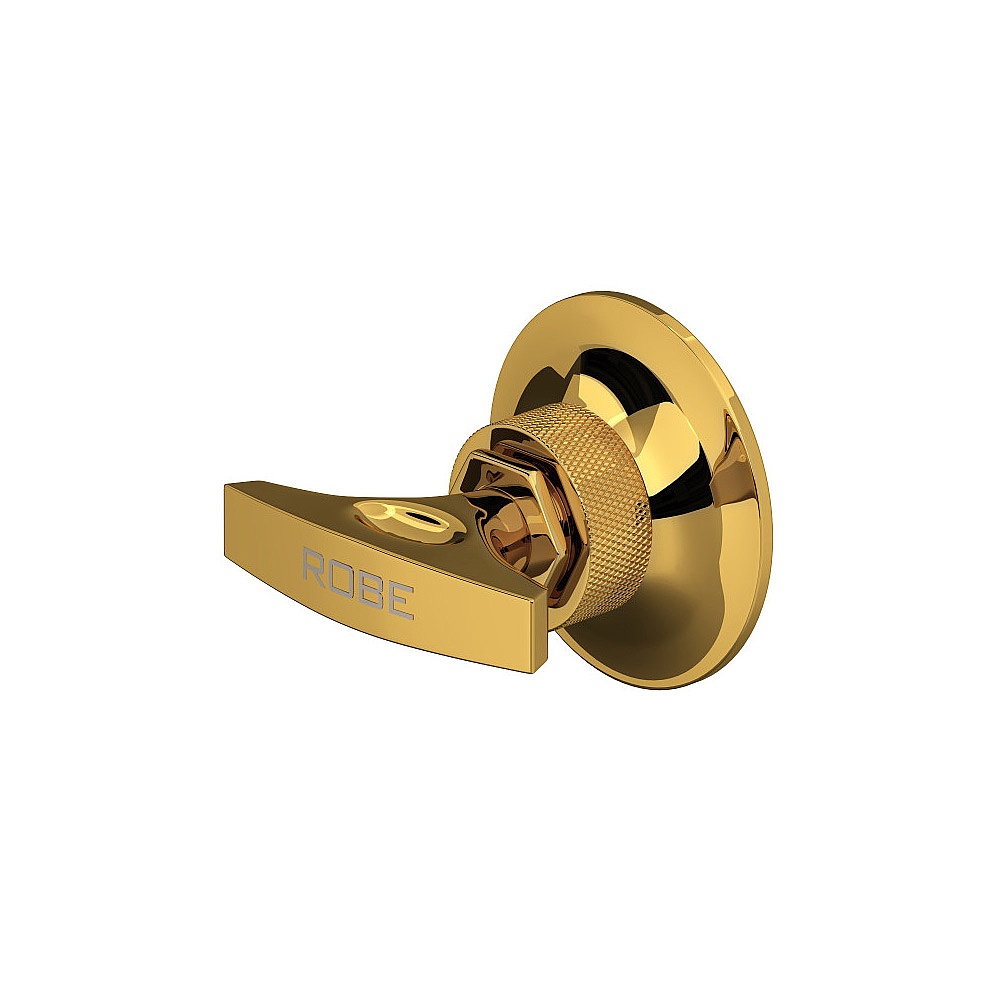 Rohl MBG7ULB Graceline® Robe Hook - Unlacquered Brass