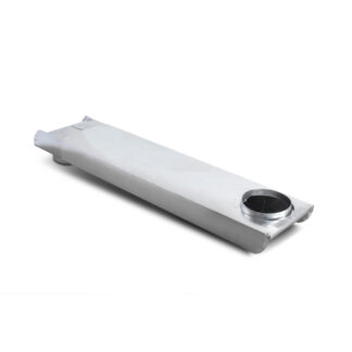 Dundas-Jafine UD48 Space Saver Dryer Duct Vent - Aluminum
