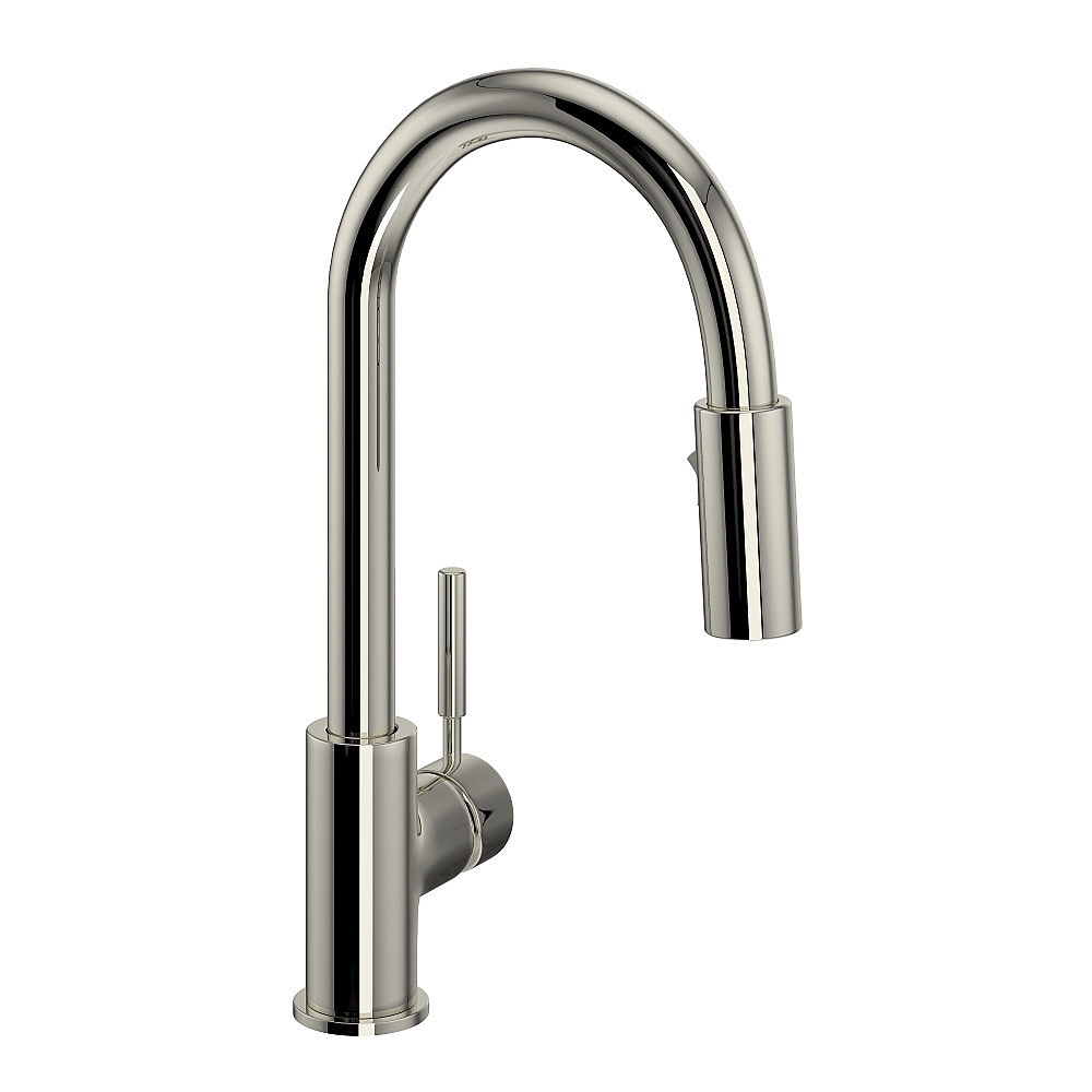 Rohl R7519PN Lux™ Pull-Down Bar/Food Prep Kitchen Faucet - Polished Nickel