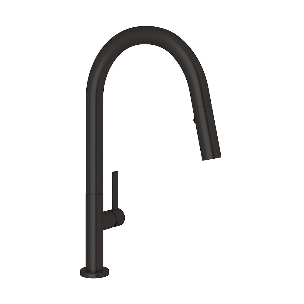 Rohl R7581LMMB-2 Lux™ Pull-Down Kitchen Faucet - Matte Black