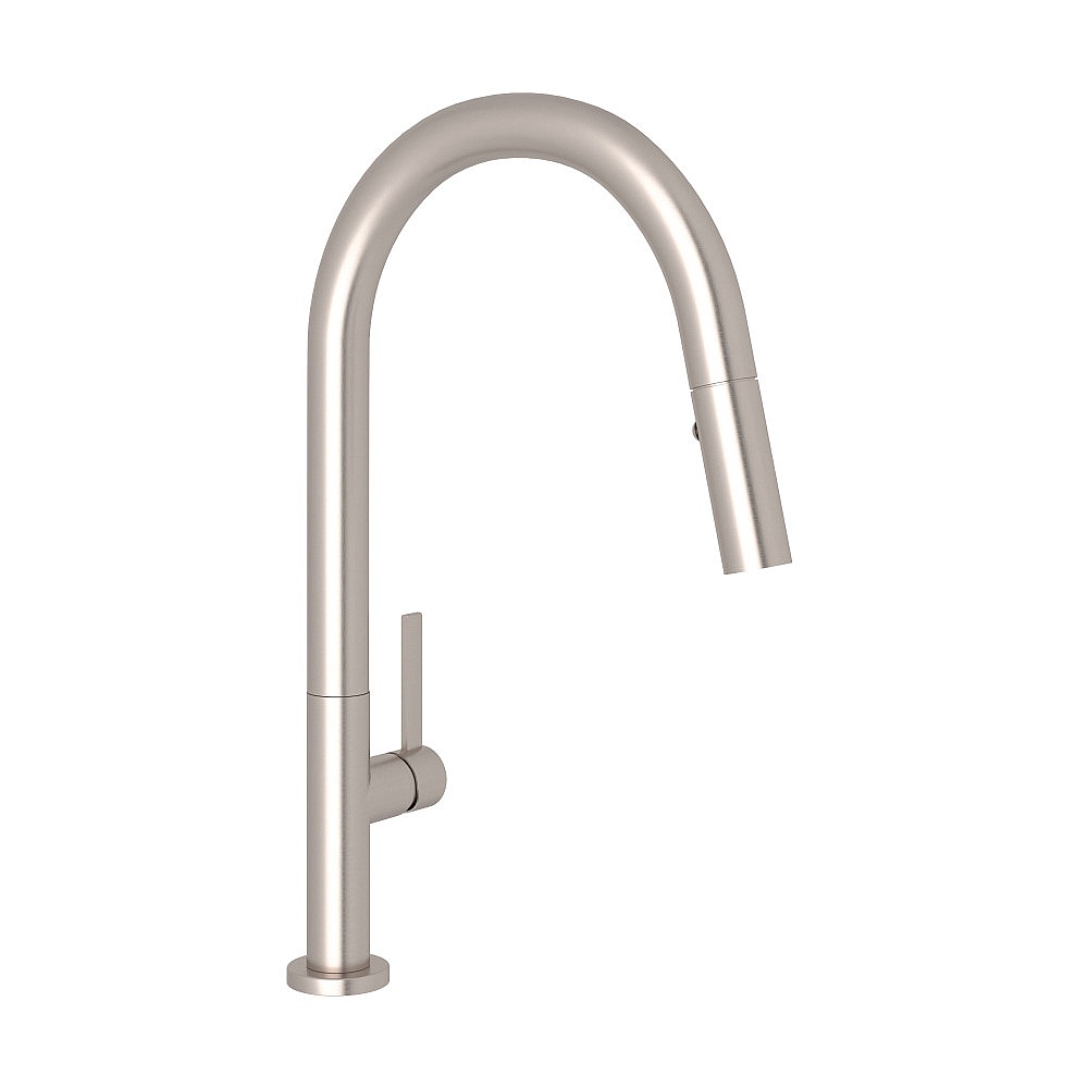 Rohl R7581LMSTN-2 Lux™ Pull-Down Kitchen Faucet - Satin Nickel