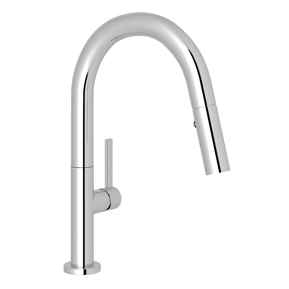 Rohl R7581SLMAPC-2 Lux™ Pull-Down Bar/Food Prep Kitchen Faucet - Polished Chrome