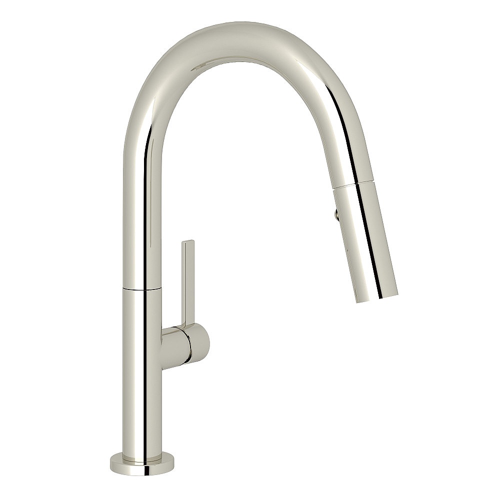 Rohl R7581SLMPN-2 Lux™ Pull-Down Bar/Food Prep Kitchen Faucet - Polished Nickel
