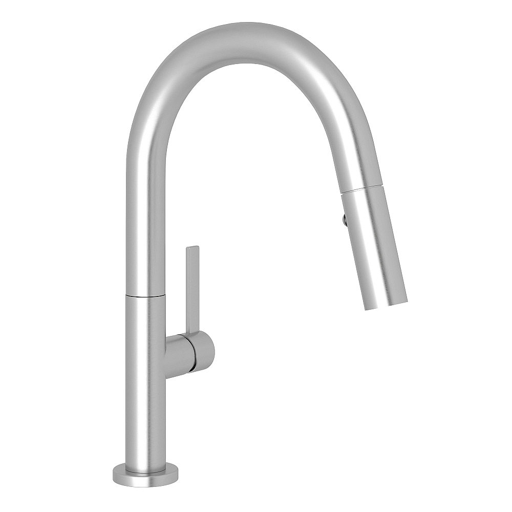 Rohl R7581SLMSS-2 Lux™ Pull-Down Bar/Food Prep Kitchen Faucet - Stainless Steel