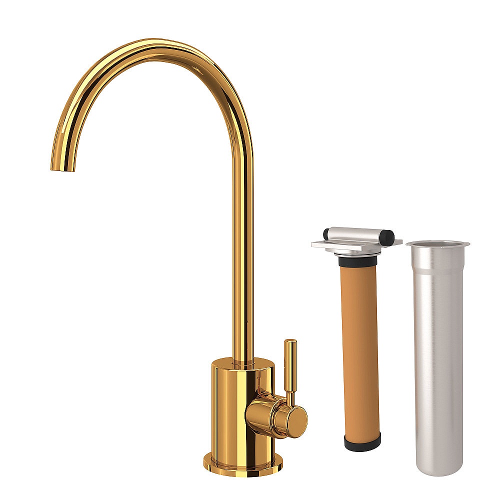Rohl RKIT7517IB Lux™ Filter Kitchen Faucet Kit - Italian Brass