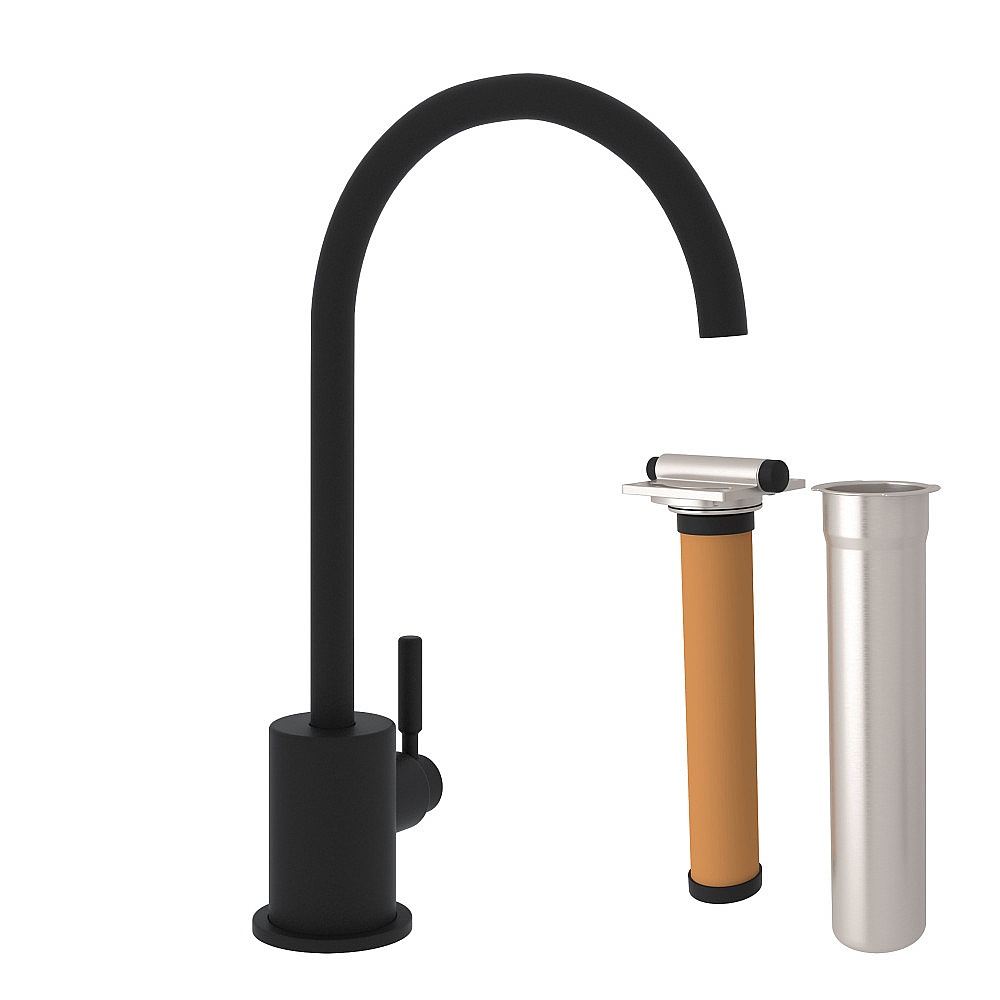 Rohl RKIT7517MB Lux™ Filter Kitchen Faucet Kit - Matte Black
