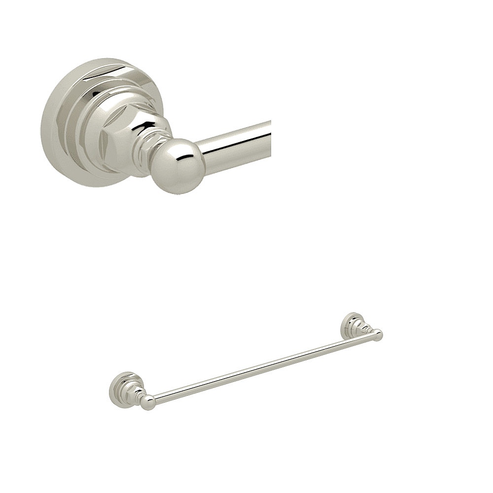 Rohl ROT1/18PN 18" Towel Bar - Polished Nickel