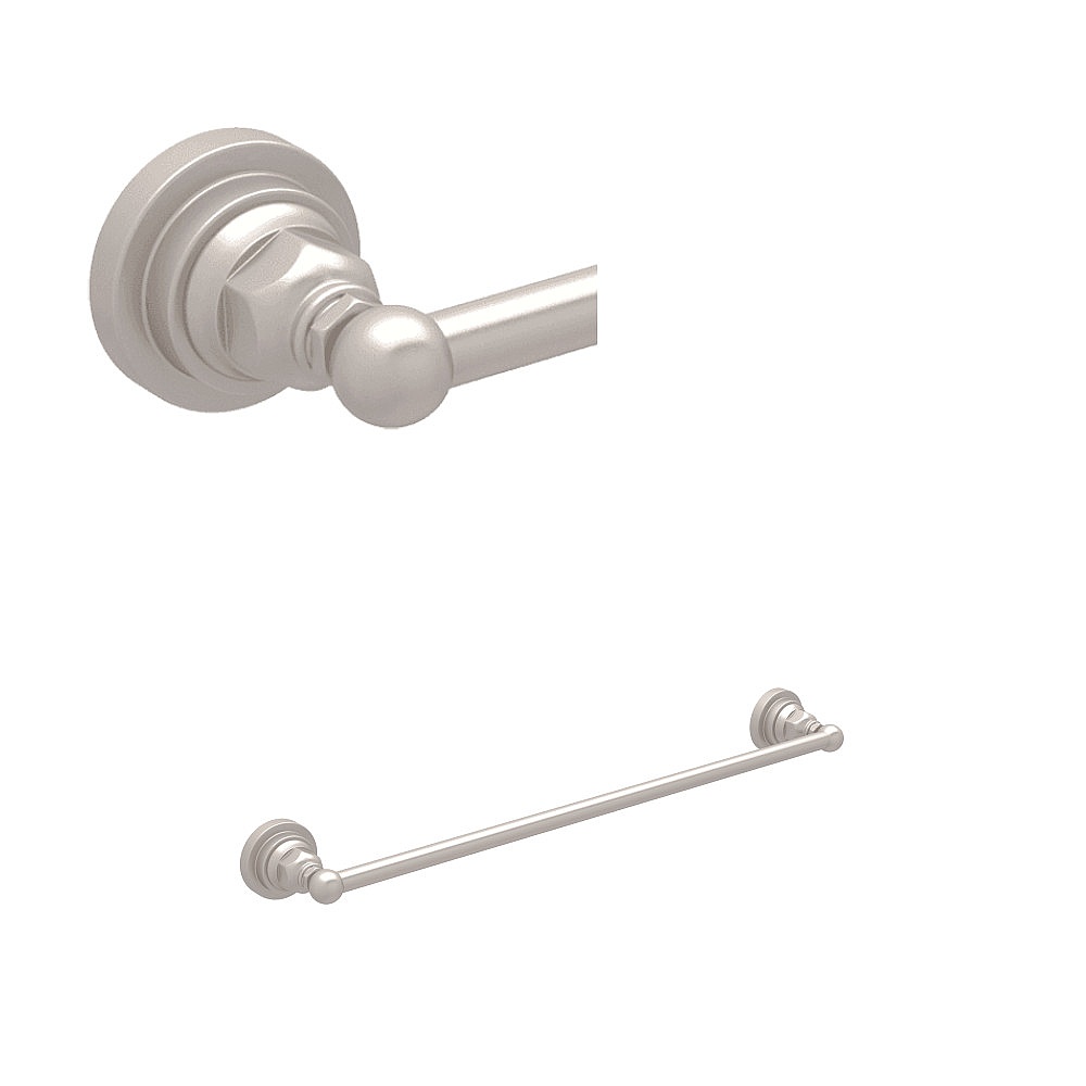 Rohl ROT1/18STN 18" Towel Bar - Satin Nickel
