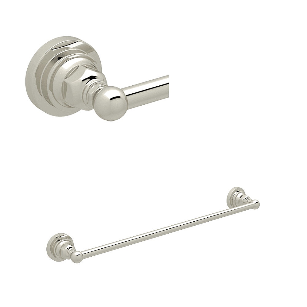 Rohl ROT1/24PN 24" Towel Bar - Polished Nickel