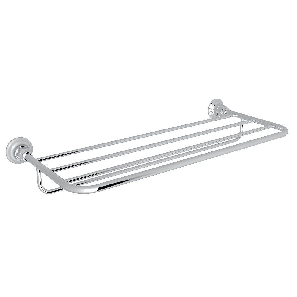 Rohl ROT10APC Wall Mount Towel Shelf - Polished Chrome