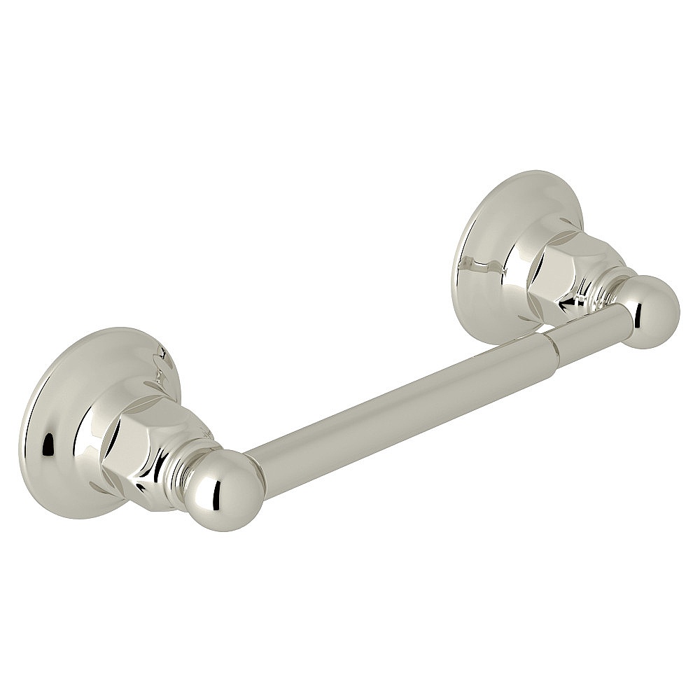 Rohl ROT18PN Toilet Paper Holder With Spring Loaded Roller - Polished Nickel