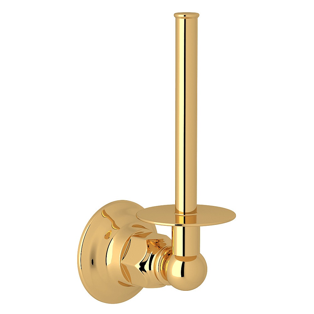 Rohl ROT19IB Spare Toilet Paper Holder - Italian Brass