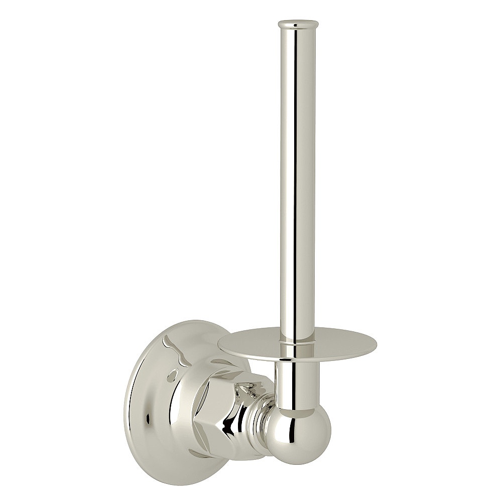 Rohl ROT19PN Spare Toilet Paper Holder - Polished Nickel