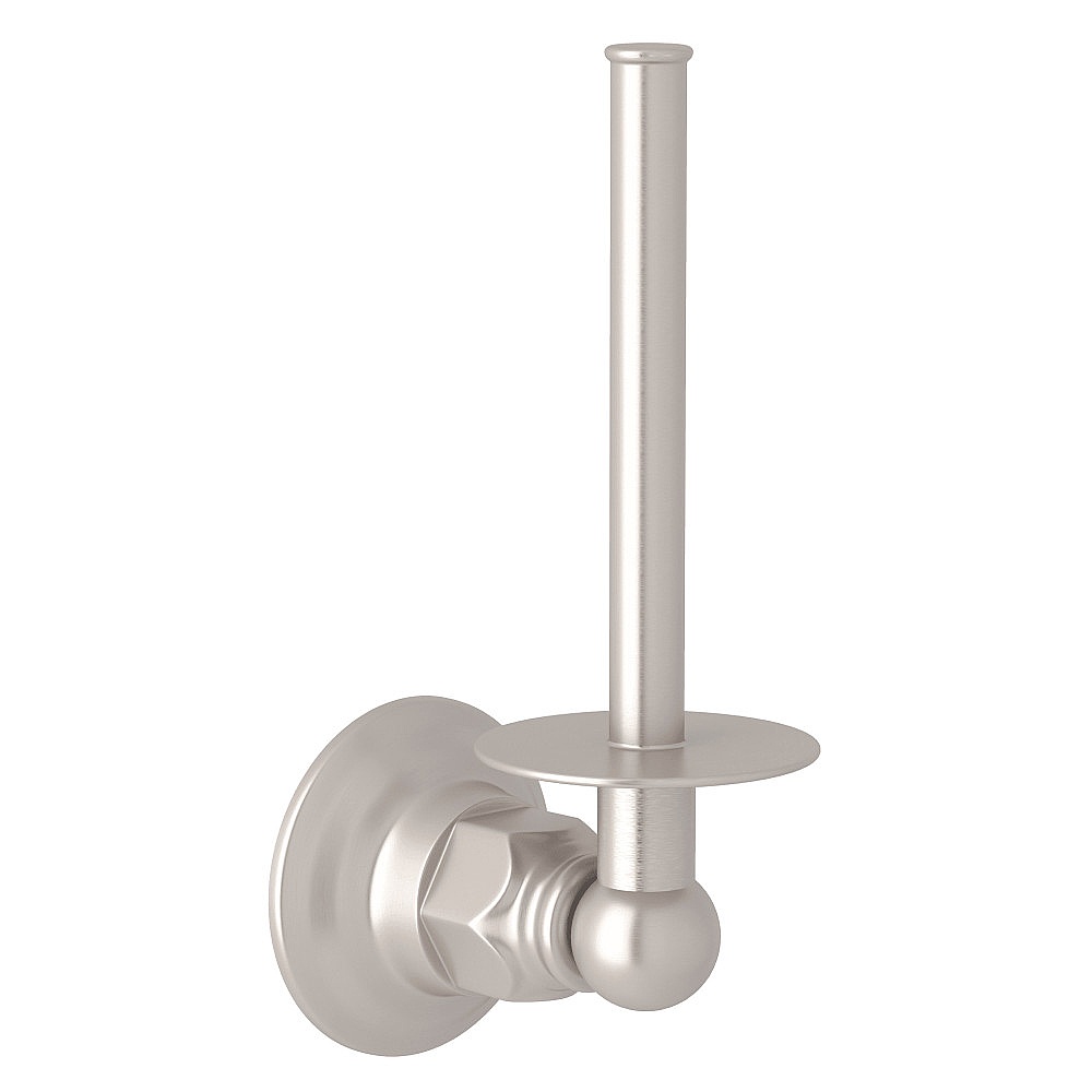 Rohl ROT19STN Spare Toilet Paper Holder - Satin Nickel