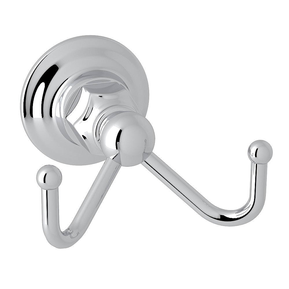 Rohl ROT7DAPC Double Robe Hook - Polished Chrome