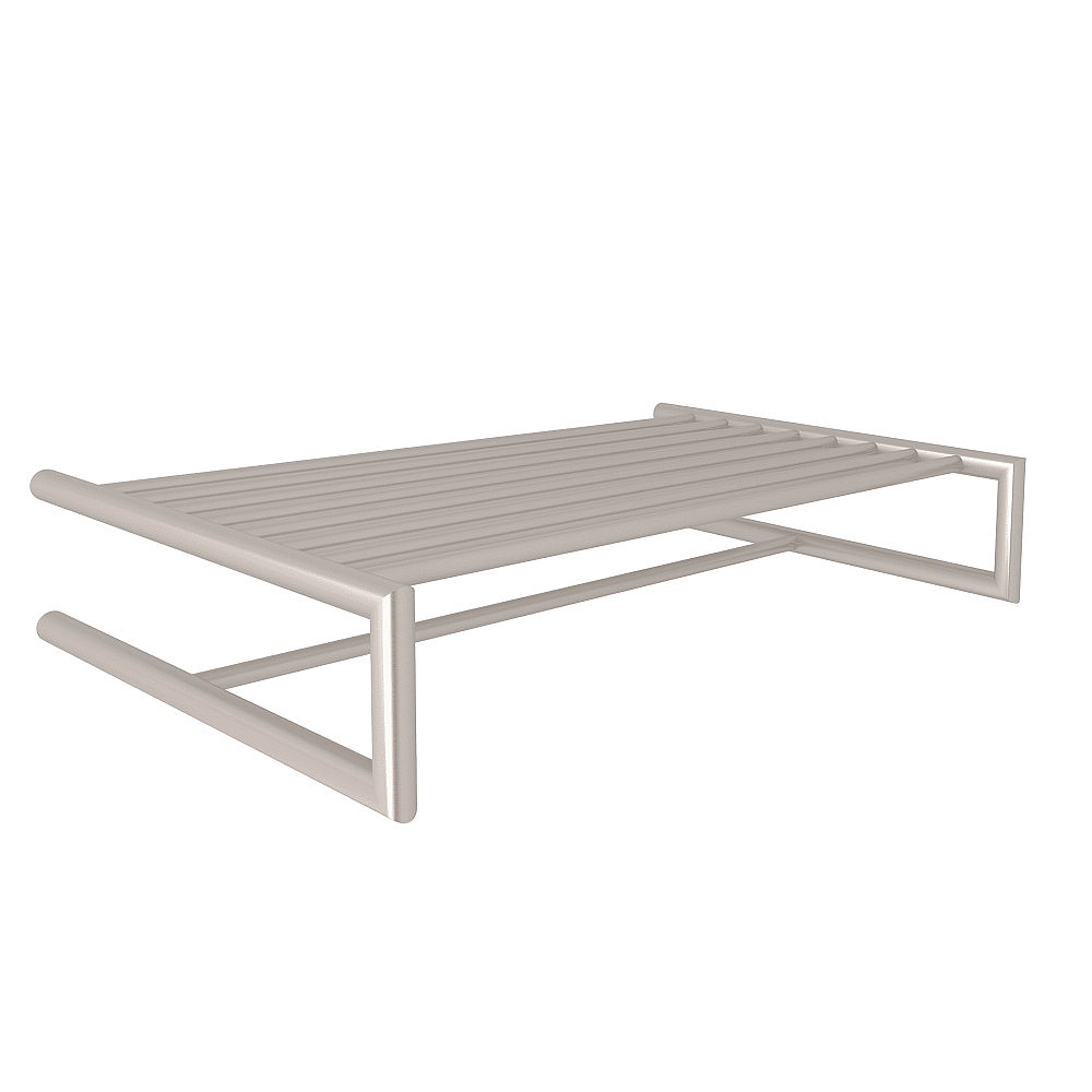 Rohl SY300-STN Lombardia® 24" Wall Mount Towel Shelf - Satin Nickel