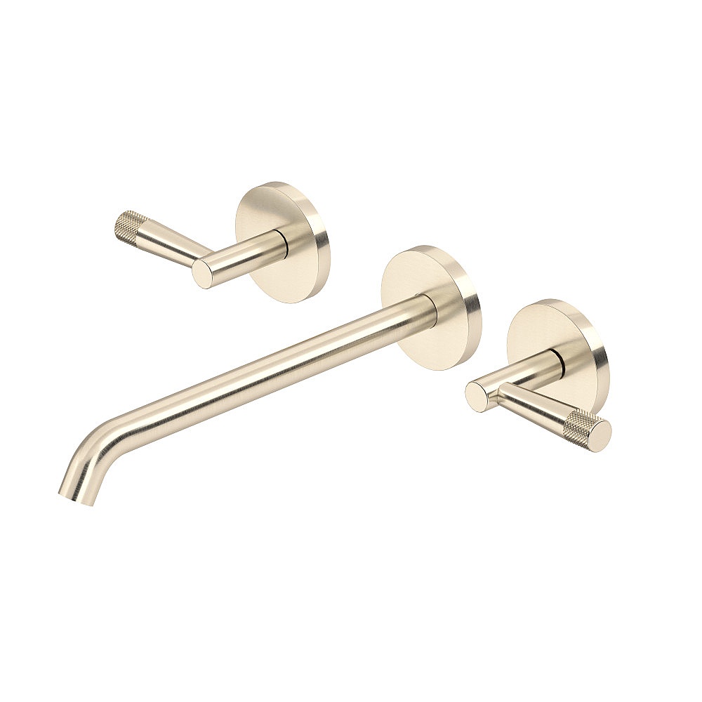 Rohl TAM06W3LMSTN Amahle™ Wall Mount Tub Filler Trim With C-Spout - Satin Nickel