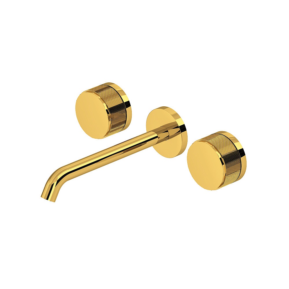 Rohl TAM08W3IWULB Amahle™ Wall Mount Lavatory Faucet Trim - Unlacquered Brass