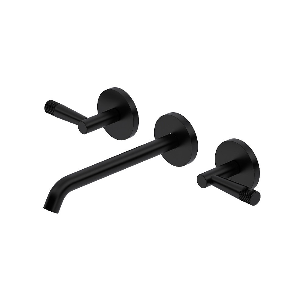 Rohl TAM08W3LMMB Amahle™ Wall Mount Lavatory Faucet Trim - Matte Black