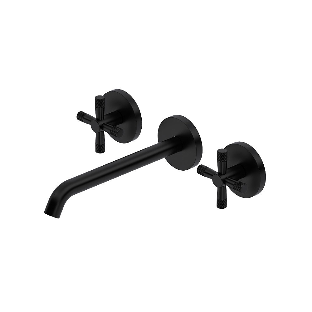 Rohl TAM08W3XMMB Amahle™ Wall Mount Lavatory Faucet Trim - Matte Black