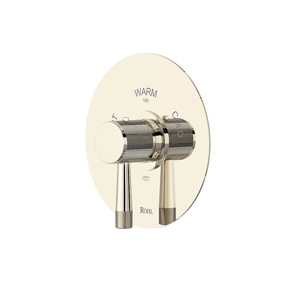 Rohl TAM13W1LMPN Amahle™ 3/4" Thermostatic Trim Without Volume Control - Polished Nickel
