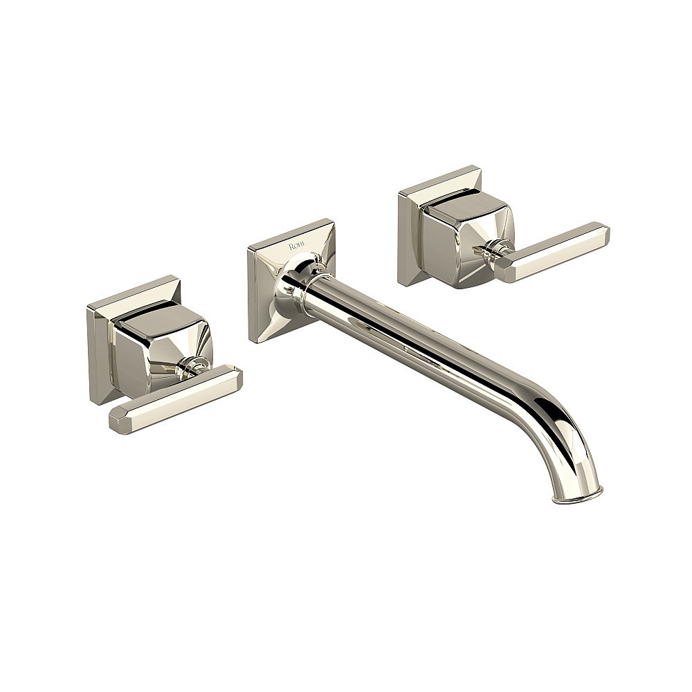 Rohl TAP08W3LMPN Apothecary™ Wall Mount Lavatory Faucet Trim - Polished Nickel