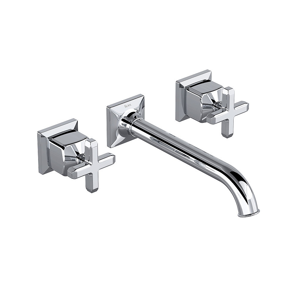 Rohl TAP08W3XMAPC Apothecary™ Wall Mount Lavatory Faucet Trim - Polished Chrome