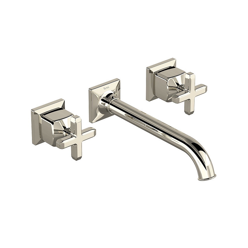 Rohl TAP08W3XMPN Apothecary™ Wall Mount Lavatory Faucet Trim - Polished Nickel