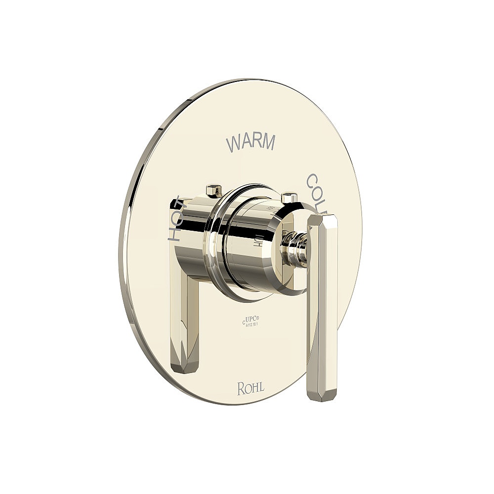 Rohl TAP13W1LMPN Apothecary™ 3/4" Thermostatic Trim Without Volume Control - Polished Nickel