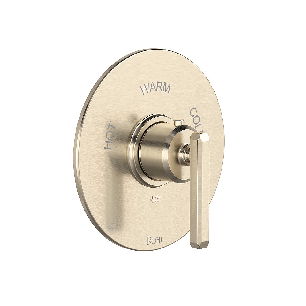 Rohl TAP13W1LMSTN Apothecary™ 3/4" Thermostatic Trim Without Volume Control - Satin Nickel