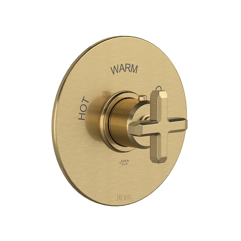 Rohl TAP13W1XMAG Apothecary™ 3/4" Thermostatic Trim Without Volume Control - Antique Gold