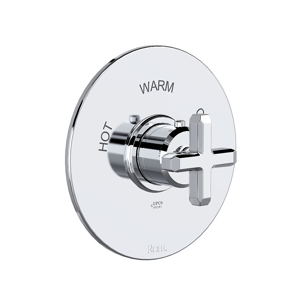 Rohl TAP13W1XMAPC Apothecary™ 3/4" Thermostatic Trim Without Volume Control - Polished Chrome