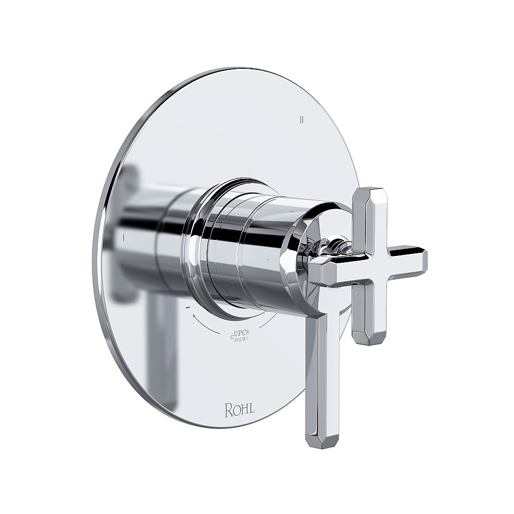 Rohl TAP47W1LMAPC Apothecary™ 1/2" Therm & Pressure Balance Trim With 3 Functions - Polished Chrome