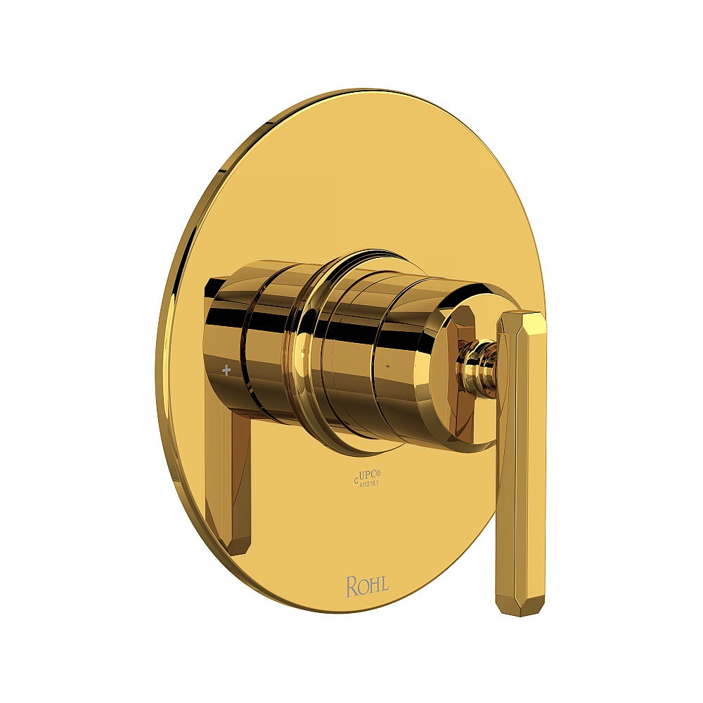 Rohl TAP51W1LMULB Apothecary™ 1/2" Pressure Balance Trim - Unlacquered Brass