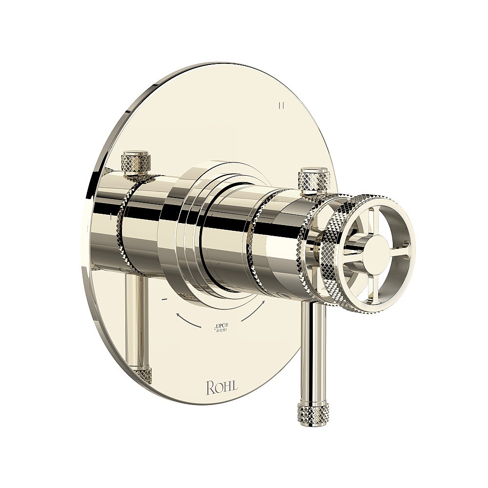 Rohl TCP47W1ILPN Campo™ 1/2" Therm & Pressure Balance Trim With 3 Functions - Polished Nickel