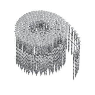 Tomahawk 5SV25 2-1/2" x 0.099 Framing Nails, Box of 4500